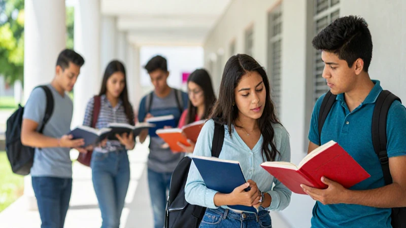 Estudiantes mexicanos diversos, éxito y oportunidad universitaria