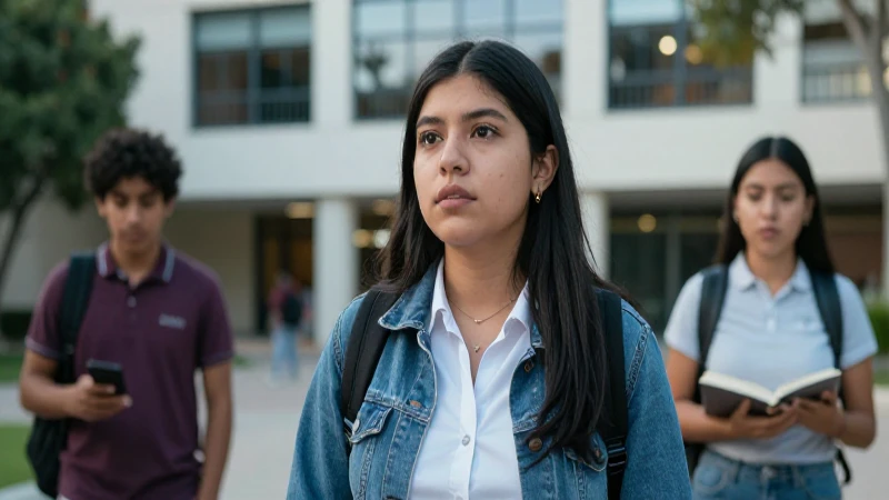 Estudiante mexicano universitario con logro destacado