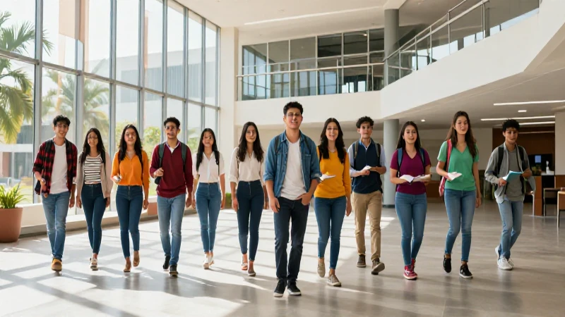 Estudiantes mexicanos triunfan en un campus moderno y luminoso
