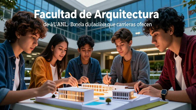 Carreras y facultades de la UANL
