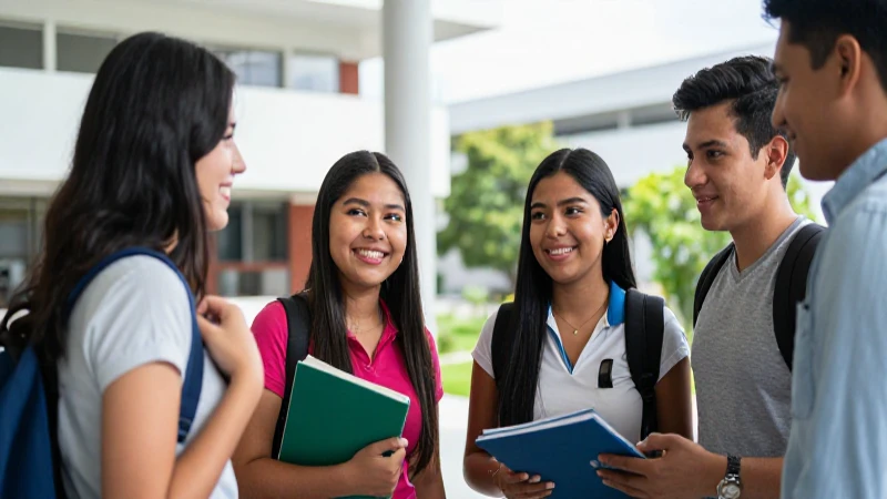 Estudiantes mexicanos colaboran en campus moderno