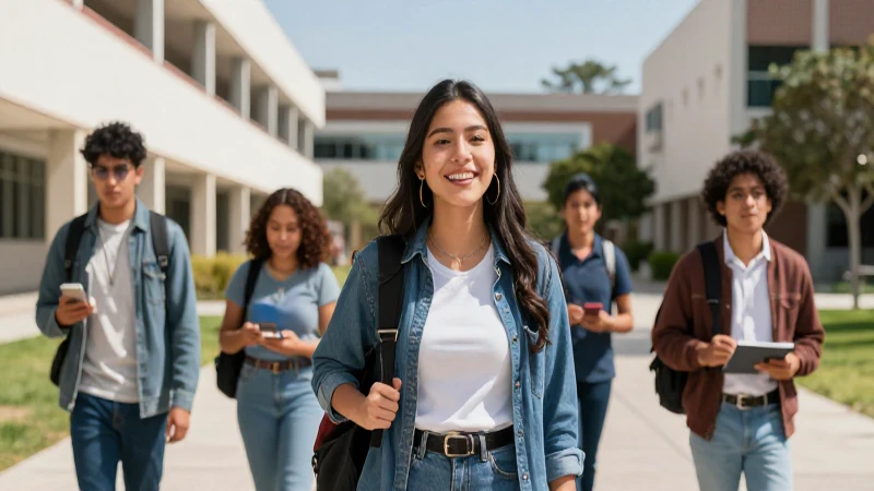 Jóvenes mexicanos triunfan en campus moderno