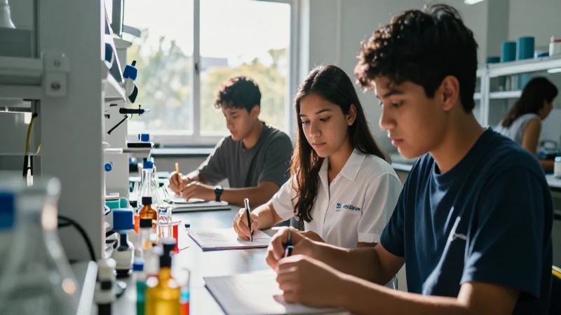 Programas de verano para jóvenes en laboratorio tecnológico