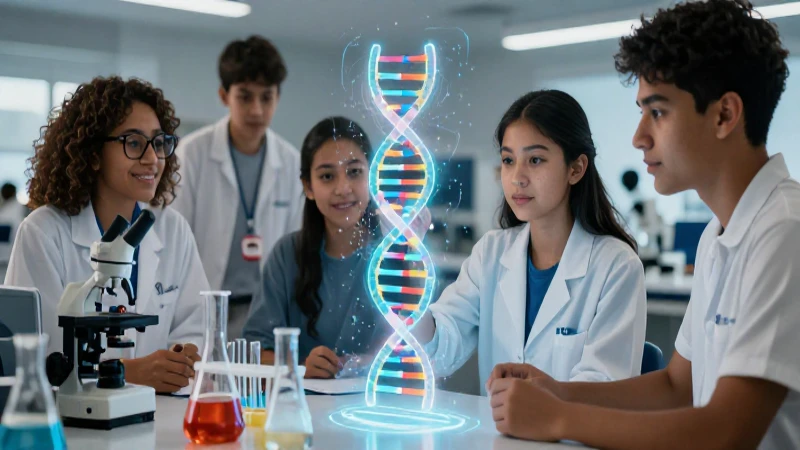 Programas científicos de verano para jóvenes