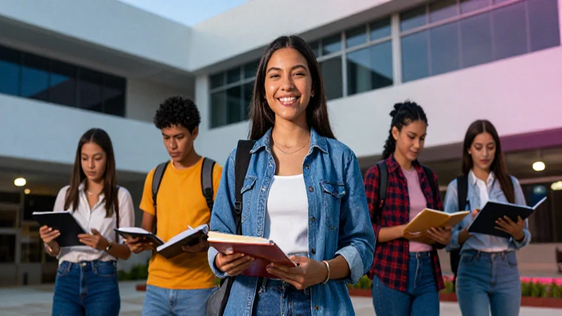 Estudiante mexicano triunfa en campus moderno