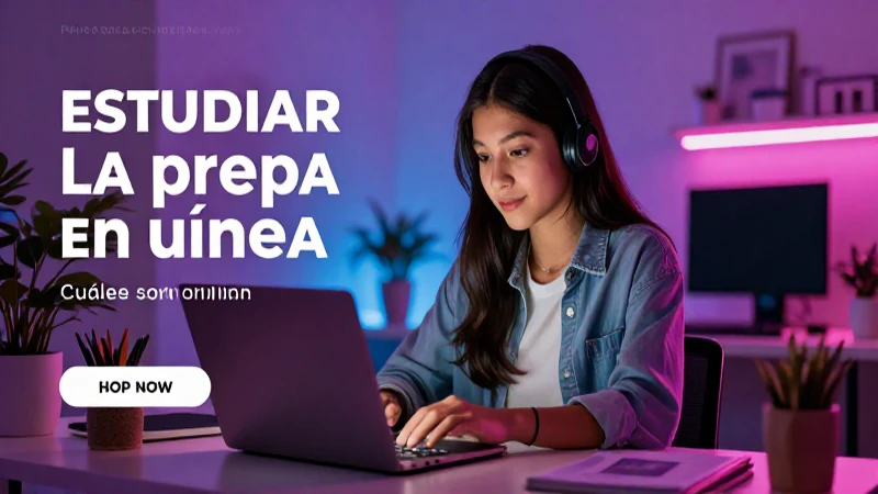 Opciones gratuitas para estudiar la prepa en línea