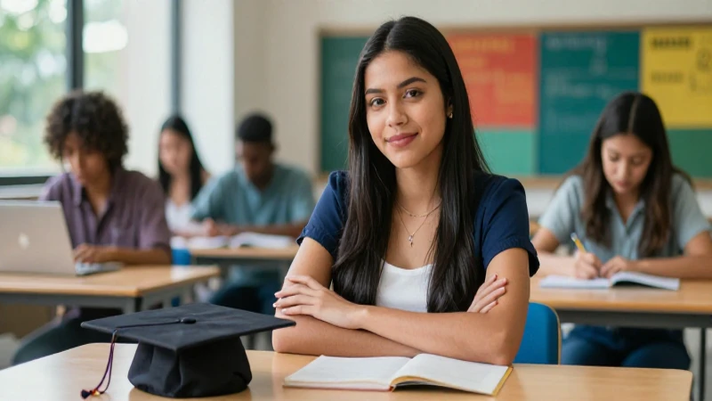 Joven mexicana exitosa con futuro académico brillante