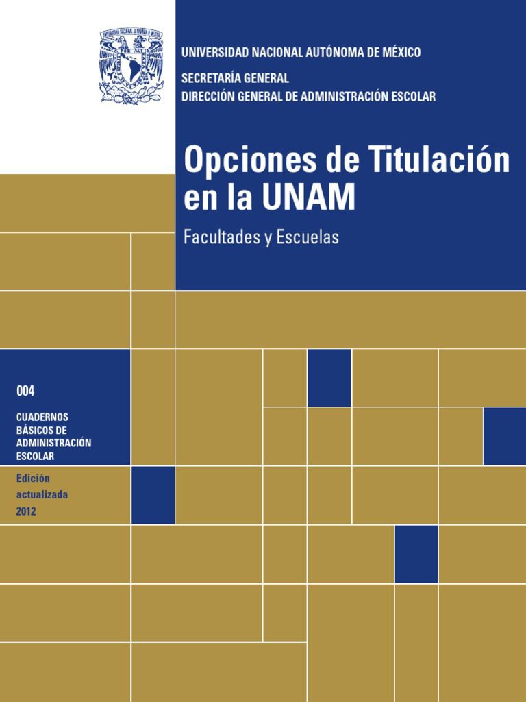 Opciones y requisitos de diplomados para titulación en la UNAM
