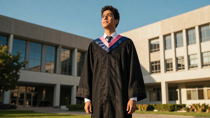 Joven estudiante mexicano triunfa en campus moderno