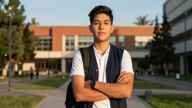 Estudiante mexicano triunfa en la vida universitaria