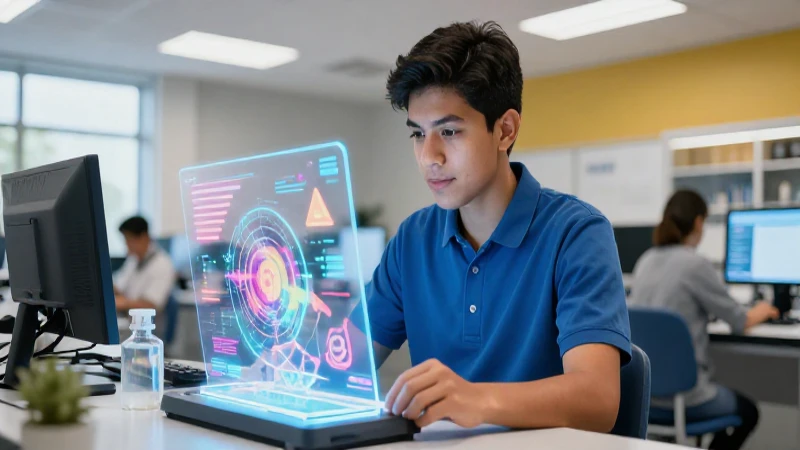 Estudiante mexicano estudia modelo holográfico avanzado