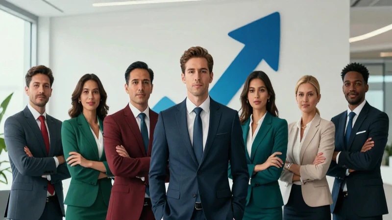 Equipo profesional mexicano con crecimiento moderno