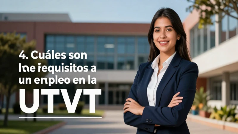 Requisitos para emplearse en la UTVT