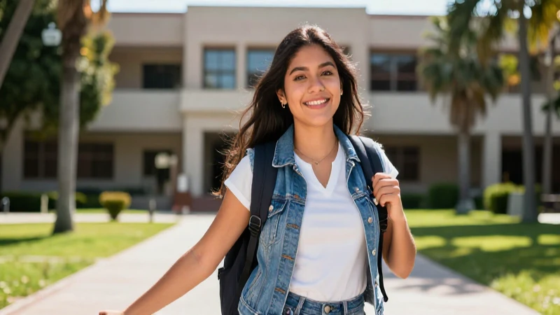 Retrato profesional de estudiante mexicano exitoso