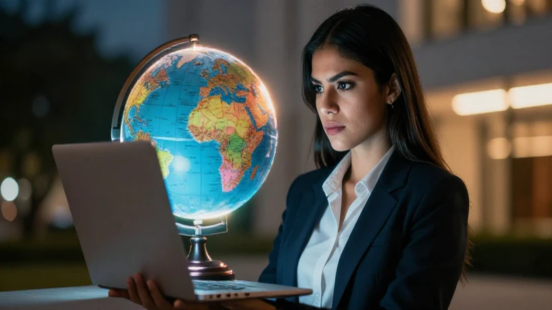 Mujer mexicana profesional con ambición académica