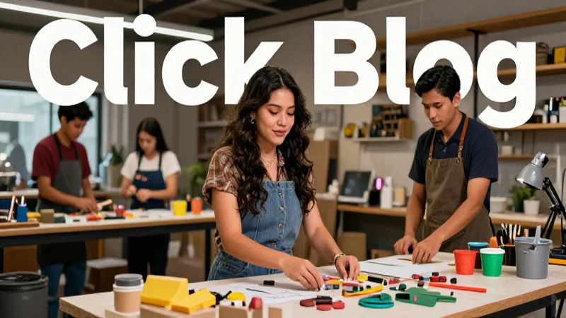 Colaboración dinámica en taller moderno