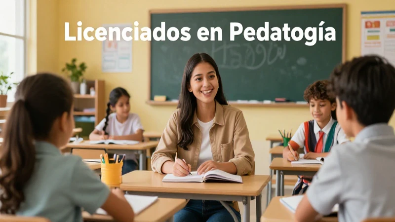 Docente pedagogo trabaja en aula inclusivo moderno