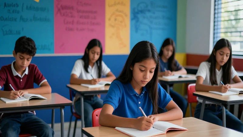 Imagen profesional de estudiantes mexicanos dinámicos