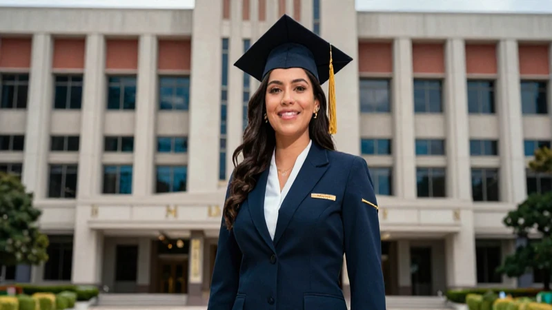 Graduado mexicano profesional para blog