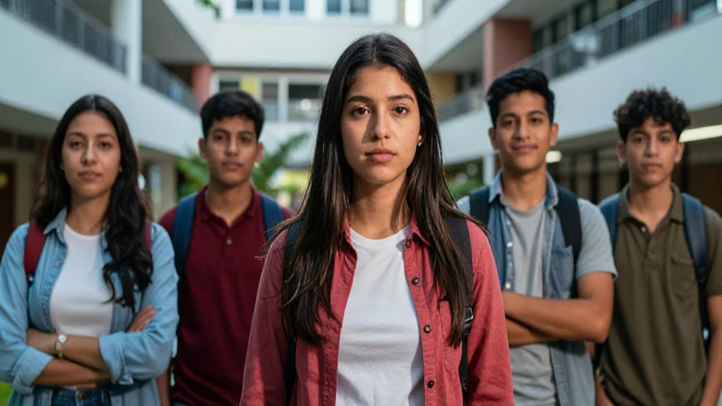 Éxito académico, jóvenes mexicanos modernos