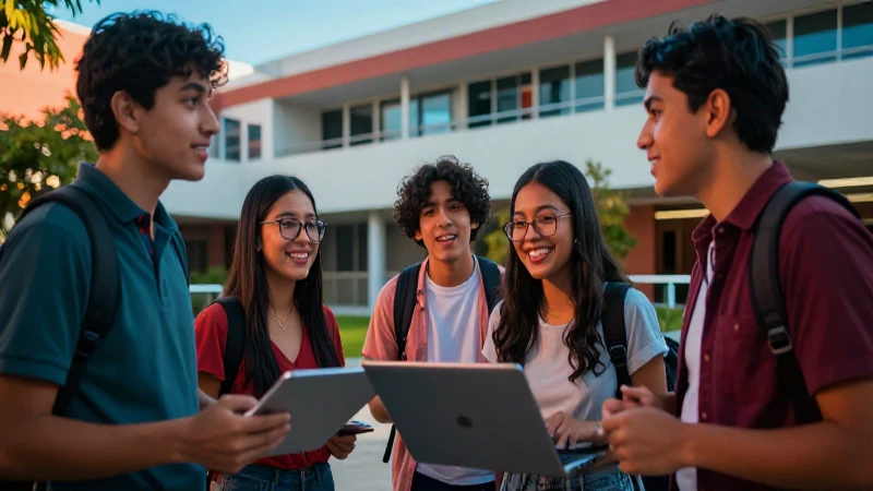 Jóvenes mexicanos construyendo su futuro