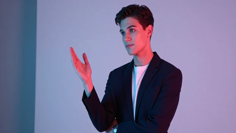 Retrato joven, dinámico y cinematográfico