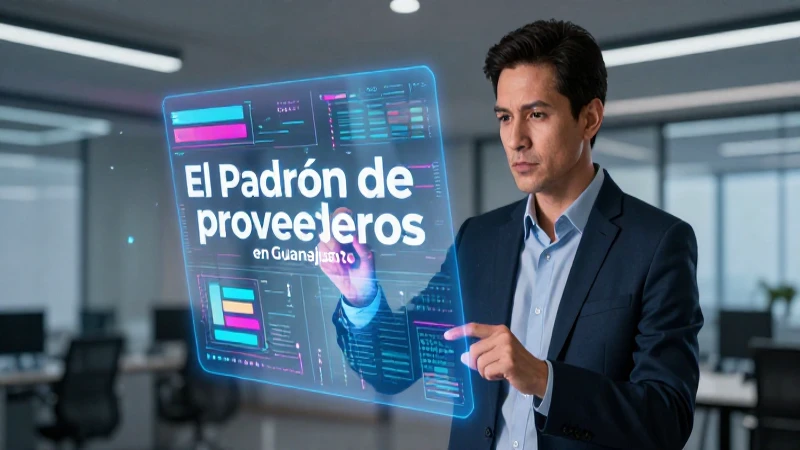 Consulta padrón de proveedores de Guanajuato