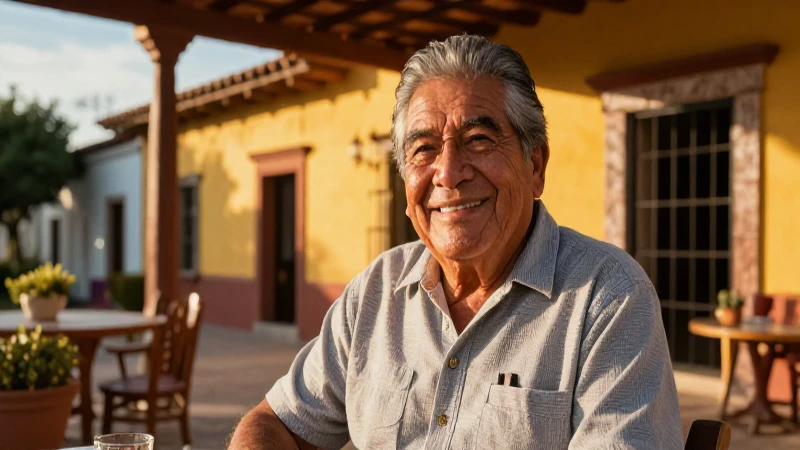 Cómo realizar el pago de pensiones en el ISSSTE 77 Retirado feliz disfruta un atardecer mexicano