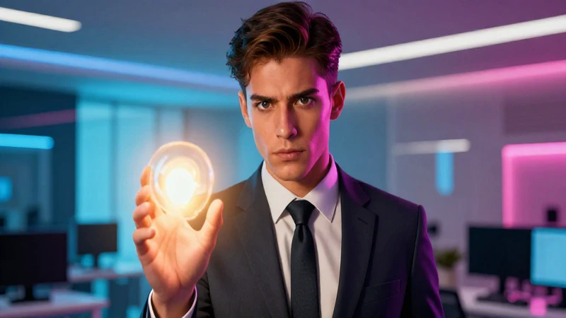 Mexicano profesional toma una oportunidad luminosa