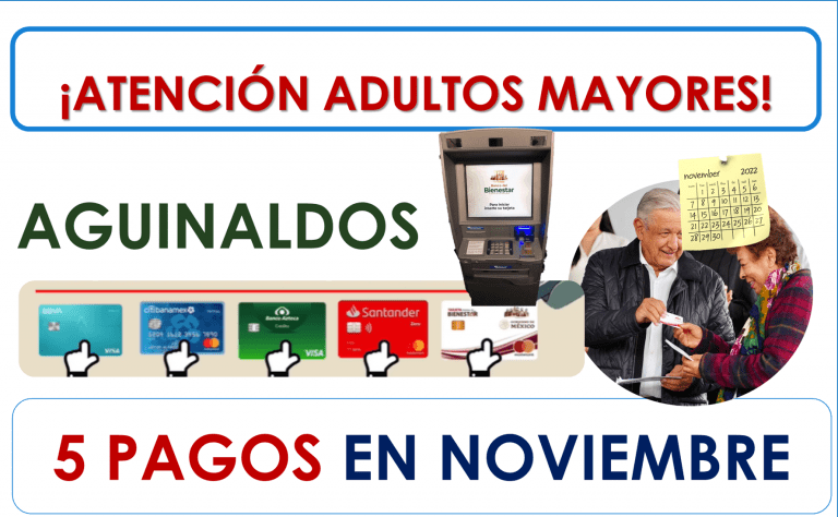 pagos a adultos mayores en noviembre cuando recibiran sus depositos