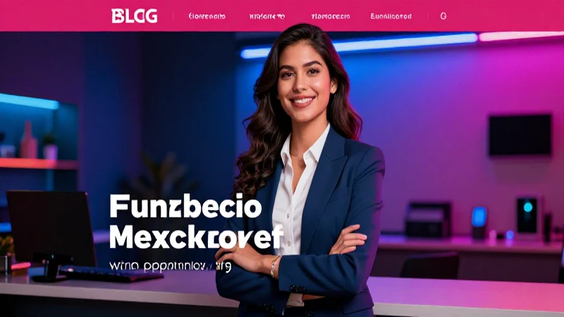 Profesional mexicano moderno, éxito financiero vibrante