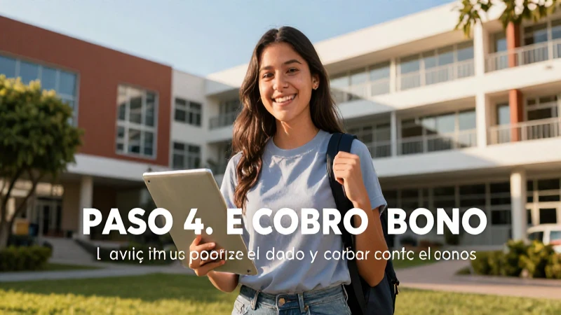Solicita tu bono con estos pasos sencillos