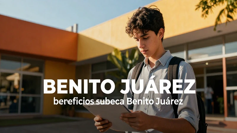 Pasos para cobrar la beca Benito Juárez