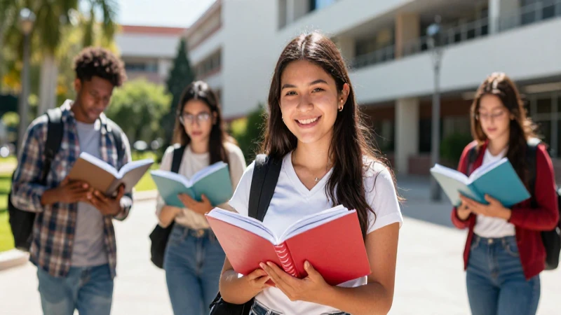 Vida universitaria vibrante y académica