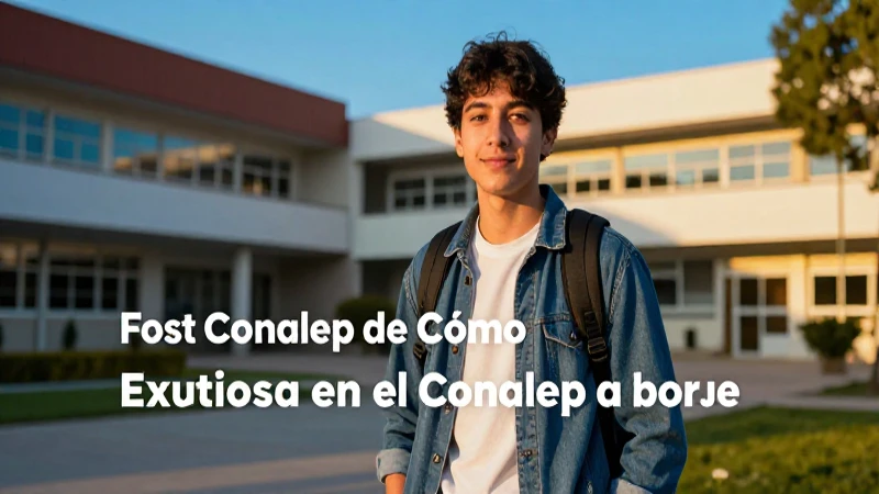 Consejos clave para inscribirte en el Conalep