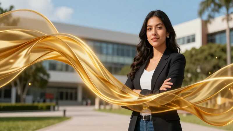 Joven mexicana con oportunidad dorada y éxito