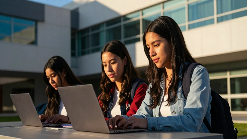 Estudiante universitario, luz dorada en campus