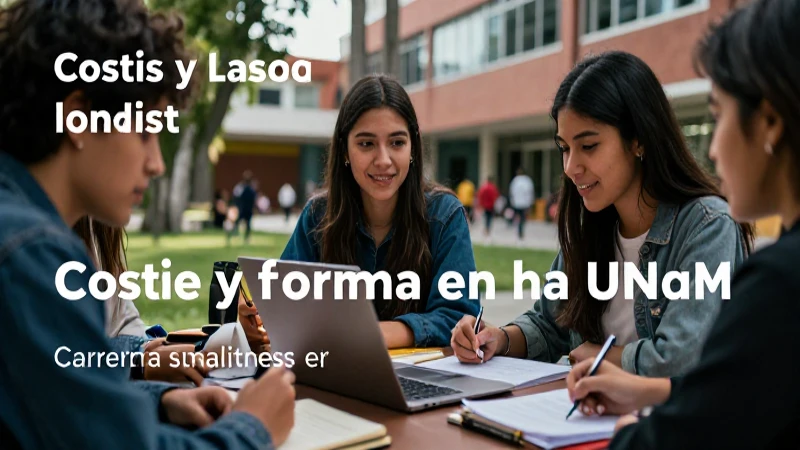 Inscripción UNAM: costos y métodos de pago