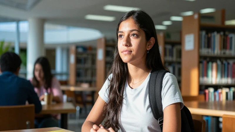 Cómo obtener una beca Benito Juárez en Tultitlán 57 Estudiante mexicano brillante en biblioteca moderna