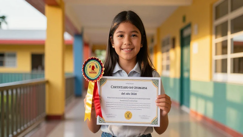 Costo del certificado de primaria 2020