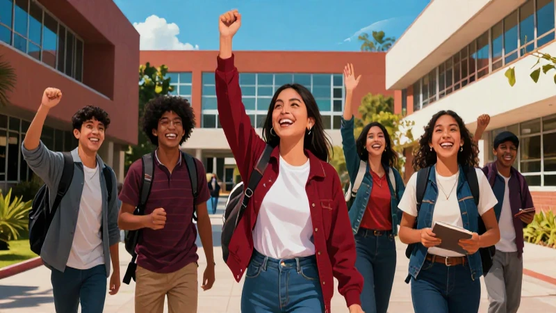 Ilustración de éxito académico mexicano vibrante