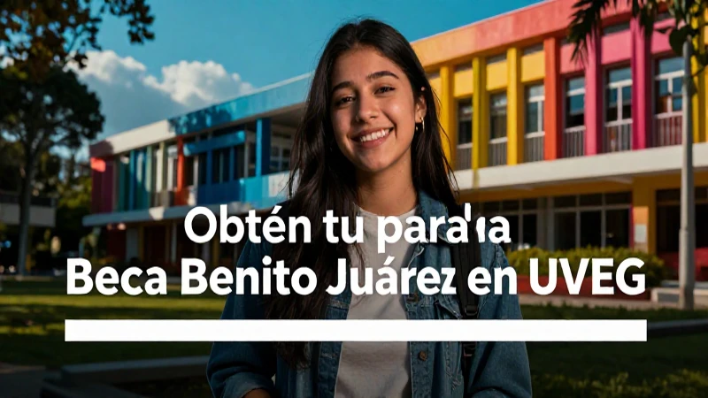 Consigue tu beca Benito Juárez en UVEG