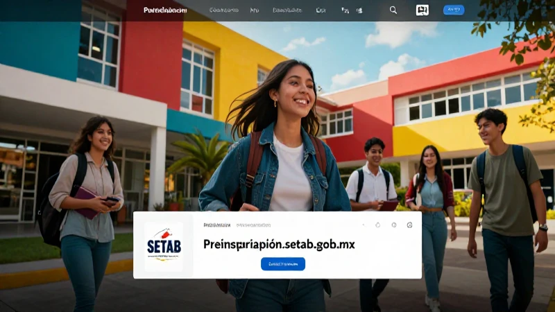 Inscripción al SETAB para el éxito universitario