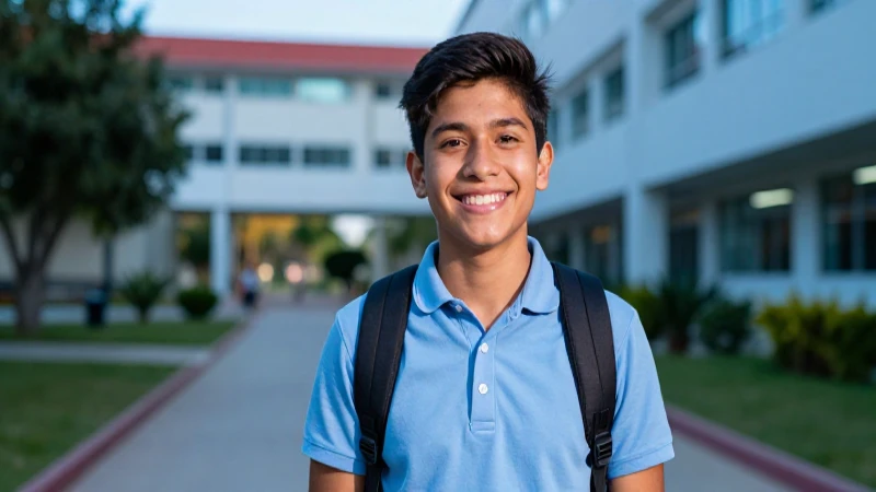 Joven estudiante mexicano ilumina su futuro