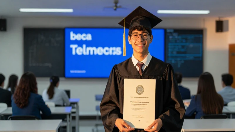 Cómo solicitar la beca Telmex