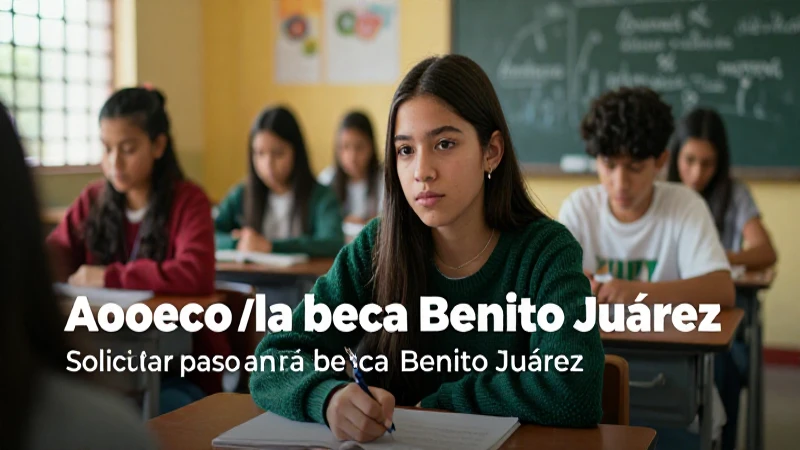 Requisitos y pasos para obtener la beca Benito Juárez