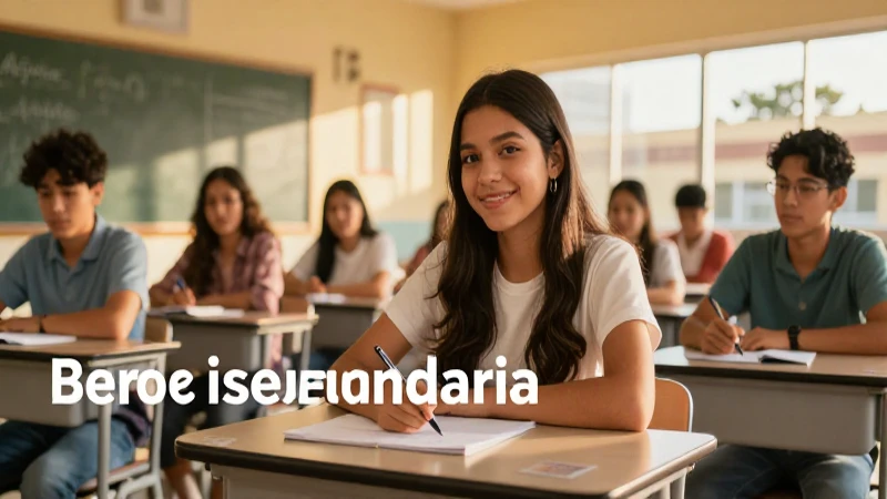 Solicita tu beca de secundaria en este vibrante campus