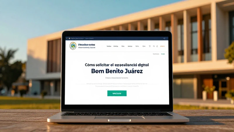 Solicita tu expediente digital de beca