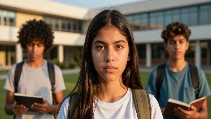 Estudiante mexicano moderno con mirada determinada