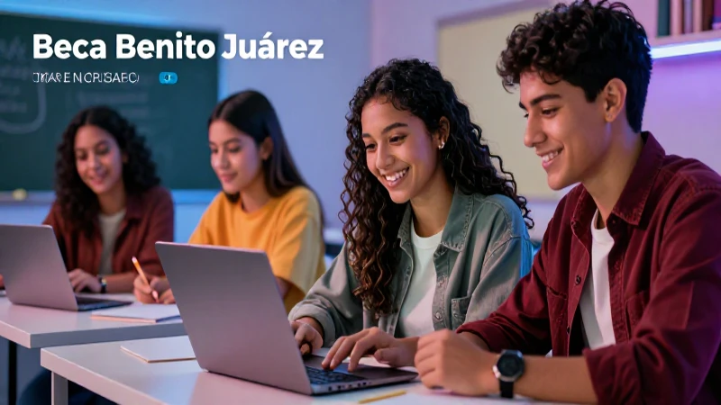 Cómo obtener la beca Benito Juárez